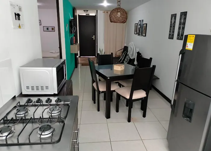 Apartamento cerca parque del Café con Piscina